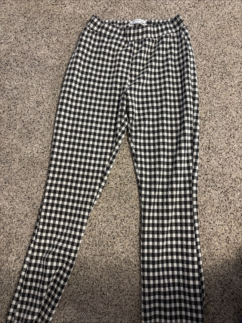 Urban Outfitters Women’s Black and White Gingham Pants
